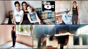 Manavgat'ta evi yanan Kdz. Ereğlili aile yardım bekliyor