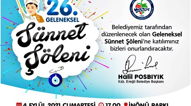 Sünnet Şöleni, Cumartesi…