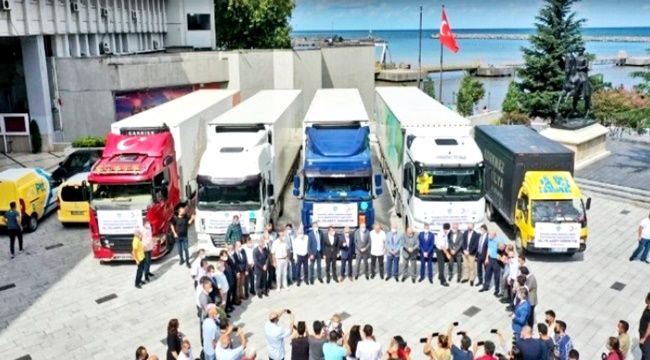 Zonguldak'tan sel bölgesine 6 milyonluk destek