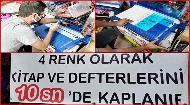 EVDE KİTAP - DEFTER KAPLAMA DERDİNE SON...