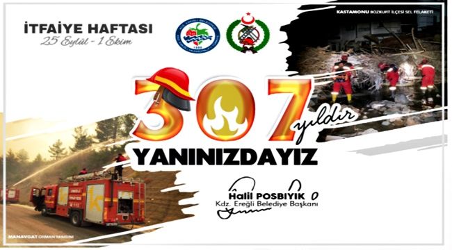 İtfaiye Teşkilatının 307'nci yılı