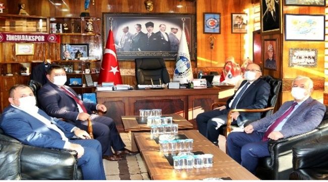 Vali Mustafa Tutulmaz GMİS'i ziyaret etti