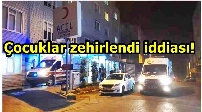 6 çocuk kreşte zehirlendikleri iddiasıyla hastaneye kaldırıldı