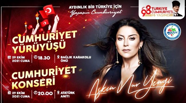 Cumhuriyet Konserine Aşkın Nur Yengi geliyor