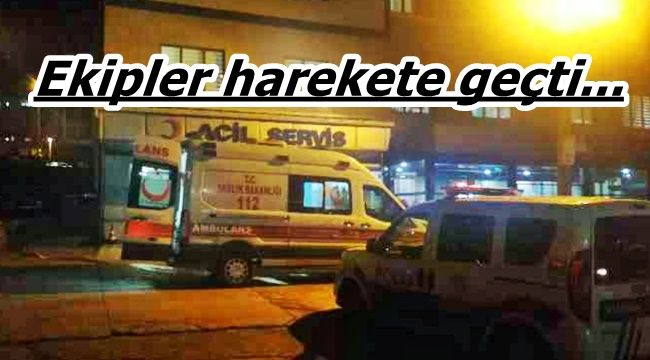 İlaç içen genç kız ekipleri harekete geçirdi