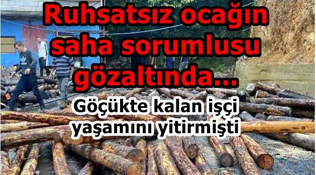  Saha sorumlusu gözaltına alındı