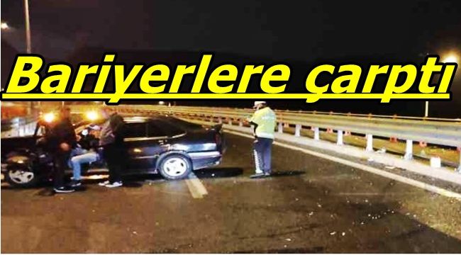 Trafik kazası: 1 yaralı