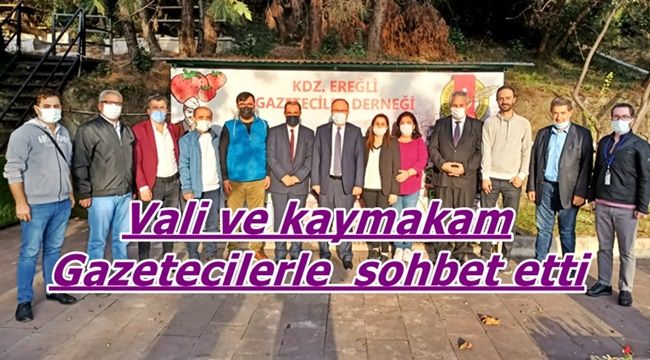 Vali Tutulmaz: Ereğli basınından genel anlamda memnunum