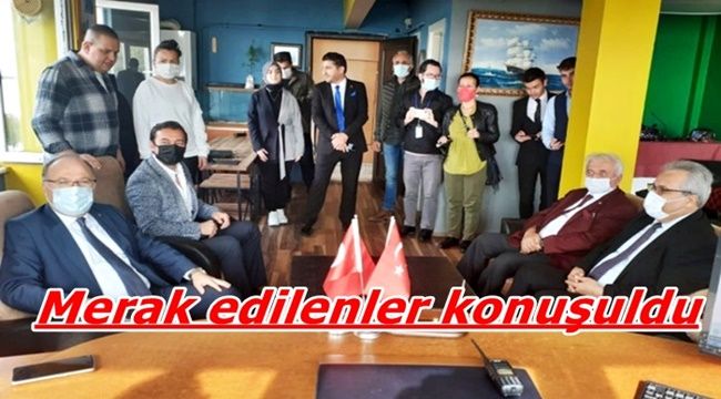 Vali Tutulmaz ve Kaymakam Yapıcı'dan BATİYAC yönetimine ziyaret