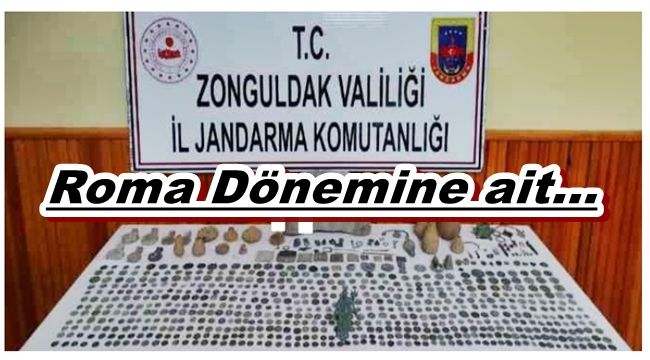 866 parça tarihi eser yakalandı: 3 gözaltı