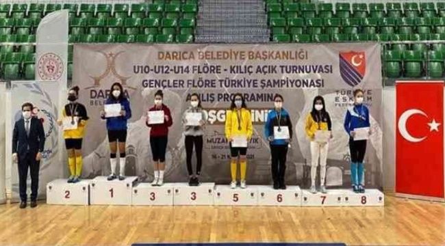 Eskrim turnuvasında Ereğlili sporcular, madalya ile dönüyor