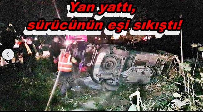 Su kanalına düştü