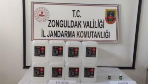 - Jandarma’ya 40 litre etil alkol ve anasonla yakalandı