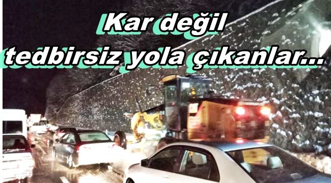 Kardan değil, tedbirsizlikten...