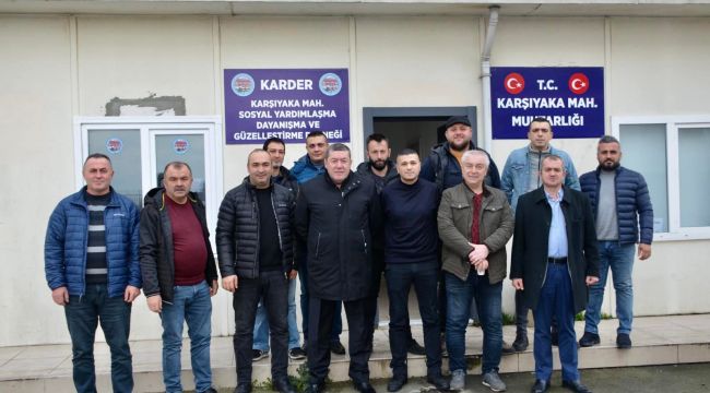 TEKİN'DEN KARDER'E ZİYARET 