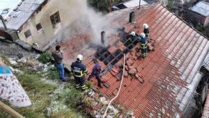 Zonguldak'ta ikamet yangını korkuttu