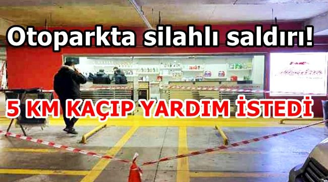 AVM otoparkında silahlı saldırı: 1 yaralı