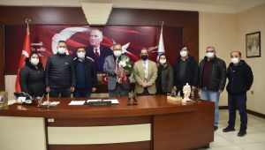 Gazetecilerden Başkan Posbıyık'a teşekkür 