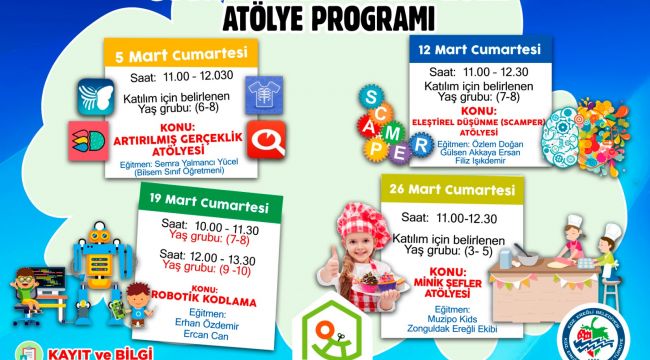 OYUNCAK EVİ MART AYI PROGRAMI 