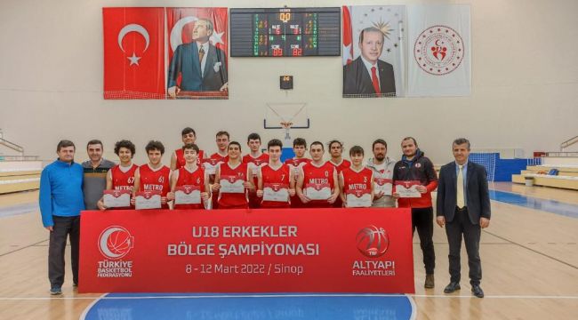 Basketbol takımı yarı finallerde...