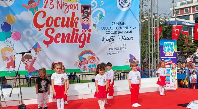 Muzipo'nun parkuru ve gösterisi şenliğe renk kattı (Foto galeri-video)