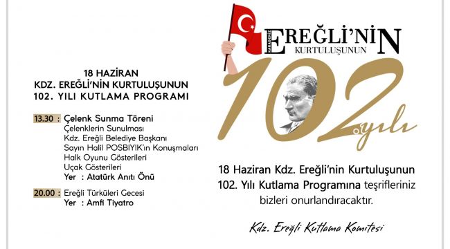 102. yıl kutlanacak