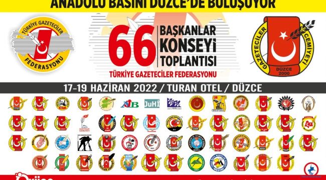 Anadolu basını temsilcileri o ilde buluşacak