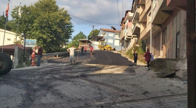  Ormanlı’da asfalt çalışmaları başladı