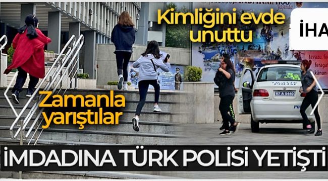 Kimliğini unutunca polis imdadına koştu
