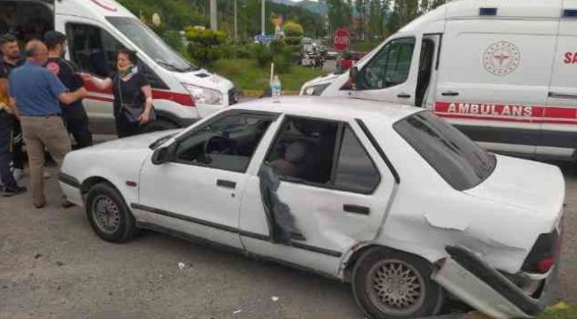 Zonguldak'ta trafik kazası: 8 yaralı