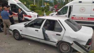 Zonguldak'ta trafik kazası: 8 yaralı