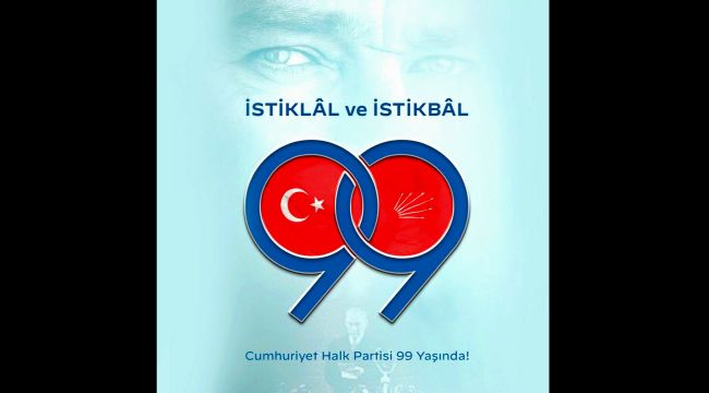 BAŞKAN POSBIYIK, CHP'nin 99. KURULUŞ YIL DÖNÜMÜNÜ KUTLADI