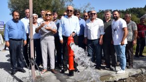 Başkan Posbıyık, Ereğli'nin su vanası 16 köye açtı...(Video)