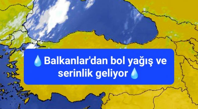 Sıcaklıklar düşüyor, kuvvetli yağışlar geliyor