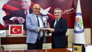 ERDEMİR Genel Müdürü Peker'den Başkan Posbıyık'a ziyaret