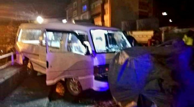  Alaplı'da trafik kazası...