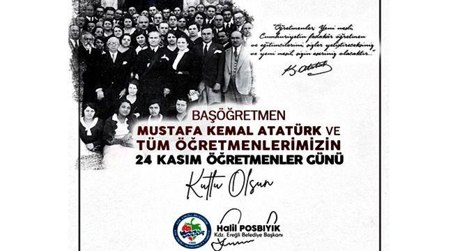 Başkan Posbıyık, Öğretmenler Günü'nü kutladı