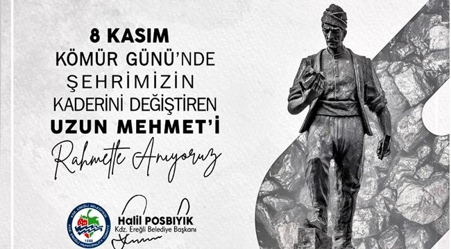 Başkan Posbıyık, Uzun Mehmet ve Maden Şehitlerini andı