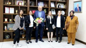 Roman Kadınlar Derneği'nden Başkan Posbıyık'a ziyaret 