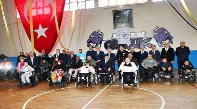 20 engelli sandalyesine kavuşmanın mutluluğunu yaşadı