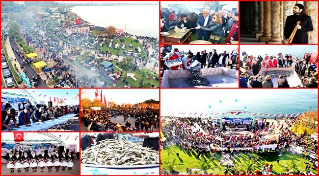 Hamsi çıktı, festival start aldı...(Foto galeri)