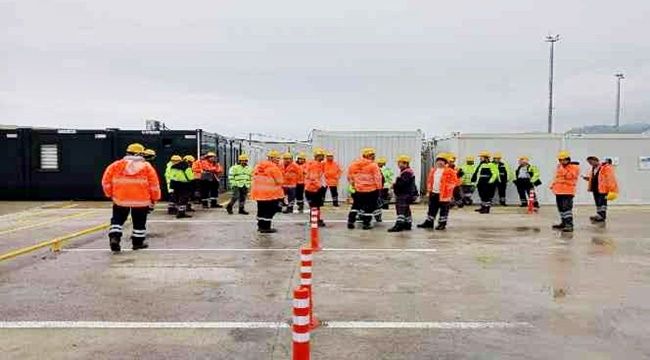 Limanda özel şirkette çalışan 40 personel işsiz kaldı