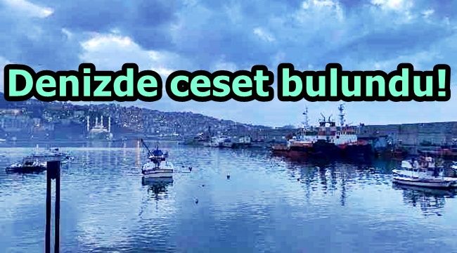 Zonguldak açıklarında kadın cesedi bulundu