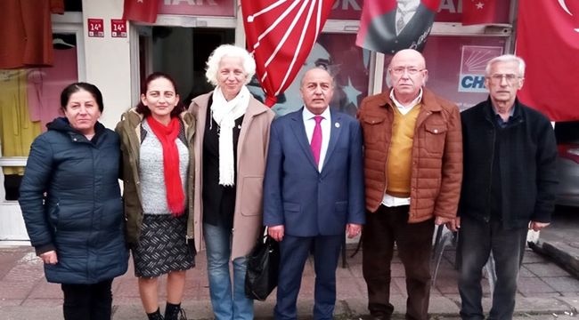DEVA Partisi İlçe Başkanı Aktimur'dan, CHP Gülüç belde başkanlığına ziyaret