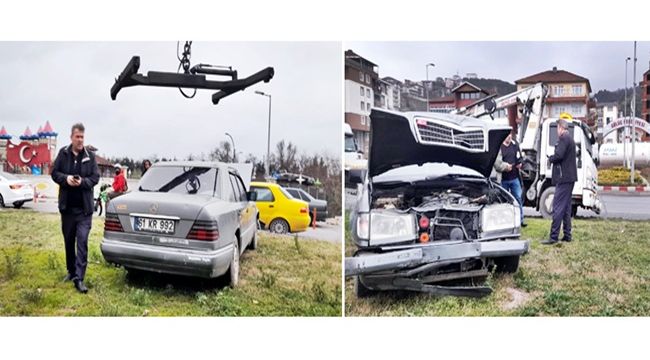 Gülüç'te trafik kazası