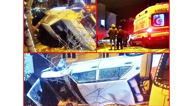 Ereğli'de kaza: 4 yaralı