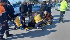 Ereğli'de trafik kazası 1 yaralı
