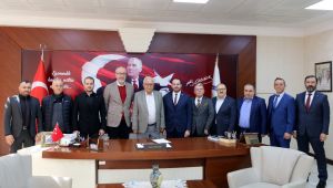 MÜSİAD yeni yönetiminden başkan Posbıyık'a ziyaret 