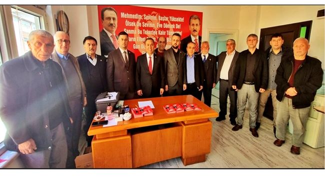 BBP'de partililer bayramlaştı