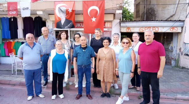 CHP GÜLÜÇ BAŞKANI DEMİRKOL'A KADIN KOLLARINDAN ZİYARET